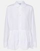 Noir Kei Ninomiya Noir Kei Ninomiya Gathered cotton shirt - 1