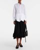 Noir Kei Ninomiya Noir Kei Ninomiya Gathered cotton shirt - 2