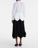 Noir Kei Ninomiya Noir Kei Ninomiya Gathered cotton shirt - 3