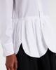 Noir Kei Ninomiya Noir Kei Ninomiya Gathered cotton shirt - 5