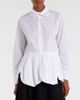 Noir Kei Ninomiya Noir Kei Ninomiya Gathered cotton shirt - 6