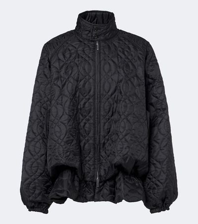 Noir Kei Ninomiya Noir Kei Ninomiya Gathered quilted jacket
