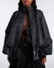 Noir Kei Ninomiya Noir Kei Ninomiya Gathered quilted jacket - 2