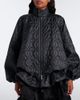 Noir Kei Ninomiya Noir Kei Ninomiya Gathered quilted jacket - 5