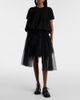 Noir Kei Ninomiya Noir Kei Ninomiya Mesh midi skirt - 2