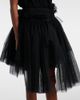 Noir Kei Ninomiya Noir Kei Ninomiya Mesh midi skirt - 5
