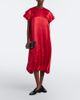 Noir Kei Ninomiya Noir Kei Ninomiya Pleated gathered satin midi dress - 2