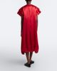 Noir Kei Ninomiya Noir Kei Ninomiya Pleated gathered satin midi dress - 6