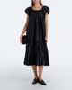 Noir Kei Ninomiya Noir Kei Ninomiya Pleated tiered satin midi dress - 2