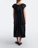 Noir Kei Ninomiya Noir Kei Ninomiya Pleated tiered satin midi dress - 5