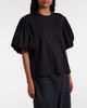 Noir Kei Ninomiya Noir Kei Ninomiya Puff-sleeve cotton jersey T-shirt - 2