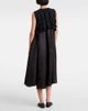 Noir Kei Ninomiya Noir Kei Ninomiya Ruffled wool midi dress - 3