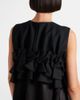 Noir Kei Ninomiya Noir Kei Ninomiya Ruffled wool midi dress - 6