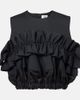 Noir Kei Ninomiya Noir Kei Ninomiya Ruffled wool top - 1