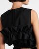 Noir Kei Ninomiya Noir Kei Ninomiya Ruffled wool top - 5