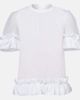 Noir Kei Ninomiya Noir Kei Ninomiya Sheer tulle top - 1