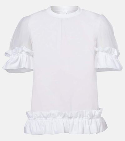 Noir Kei Ninomiya Noir Kei Ninomiya Sheer tulle top