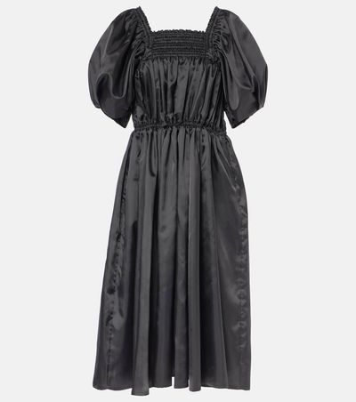 Noir Kei Ninomiya Noir Kei Ninomiya Shirred midi dress