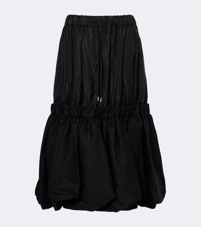 Noir Kei Ninomiya Noir Kei Ninomiya Tiered midi skirt