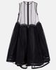 Noir Kei Ninomiya Noir Kei Ninomiya Tulle midi dress - 1
