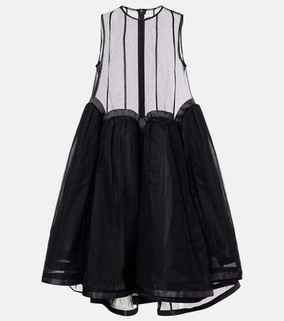 Noir Kei Ninomiya Noir Kei Ninomiya Tulle midi dress