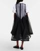 Noir Kei Ninomiya Noir Kei Ninomiya Tulle midi dress - 3