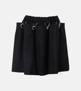 Noir Kei Ninomiya Noir Kei Ninomiya Wool miniskirt