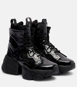 Noir Kei Ninomiya Noir Kei Ninomiya x Reebok cutout platform ankle boots