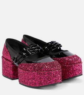 Noir Kei Ninomiya Noir Kei Ninomiya x Repetto platform mary janes