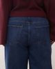 Noisy May Curve Noisy May Curve Alexa mid rise straight leg jeans in dark blue denim - 4