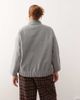 Noisy May Curve Noisy May Curve brushed bomber jacket in light gray - 2