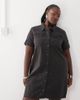 Noisy May Curve Noisy May Curve denim dress in black - 1