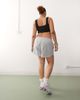 Noisy May Curve Noisy May Curve elastic waist shorts in light gray - 2