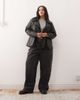 Noisy May Curve Noisy May Curve faux leather jacket in black - 2
