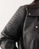 Noisy May Curve Noisy May Curve faux leather jacket in black - 3