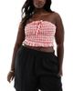 Noisy May Curve Noisy May Curve high waisted pull on short in black - 1