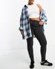 Noisy May Curve Noisy May Curve high waisted skinny jeans in gray - 4