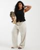 Noisy May Curve Noisy May Curve linen mix vest in black - 2