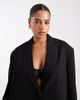 Noisy May Curve Noisy May Curve oversize blazer in black pinstripe - 4