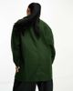 Noisy May Curve Noisy May Curve oversized collar jacket in khaki-Green - 2