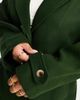 Noisy May Curve Noisy May Curve oversized collar jacket in khaki-Green - 4