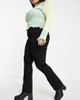 Noisy May Curve Noisy May Curve Sallie high waisted flare jeans in black - 4