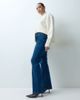 Noisy May Curve Noisy May Curve Stevie mid rise bootcut jeans in dark blue denim - 2