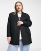 Noisy May Curve Noisy May Curve tailored blazer in black - 1