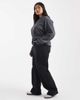 Noisy May Curve Noisy May Curve Yolanda mid rise wide leg jeans in black - 3
