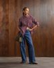Noisy May Noisy May Alexa mid rise straight leg jeans in dark blue denim - 1
