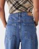 Noisy May Noisy May Alexa mid rise straight leg jeans in mid blue denim - 4