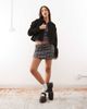 Noisy May Noisy May boxy cropped denim jacket in black - 2