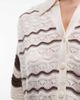 Noisy May Noisy May crochet polo in beige & brown - part of a set-Neutral - 3
