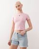 Noisy May Noisy May Debby denim shorts in light wash blue - 2